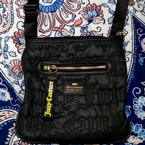 Black Juicy Couture shoulder bag small